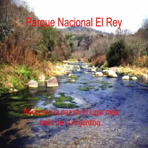 Parque Nacional El Rey | PPT