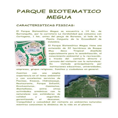 Parque biotematico megua