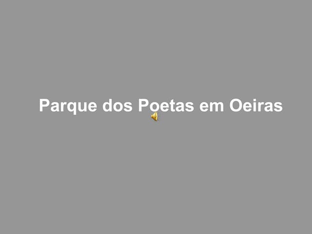 Parque dos poetas