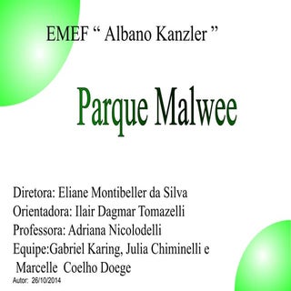 Parque Malwee em Jaraguá do Sul/SC ...