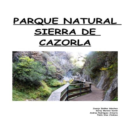 Parque natural de cazorla