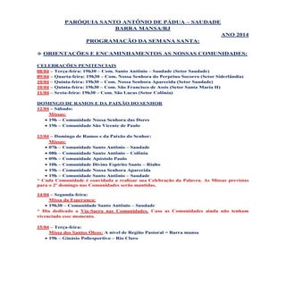 Paróquia santo antônio de pádua bar...