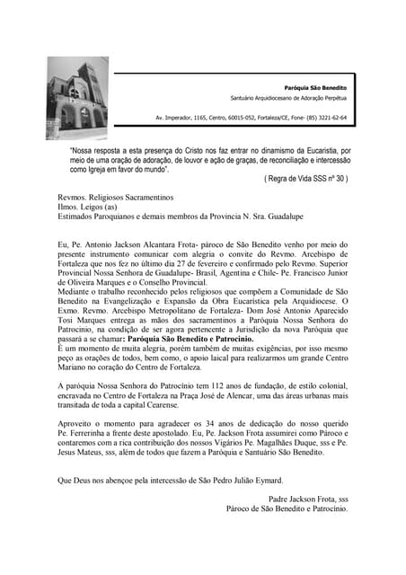 Paróquia São Benedito e Patrocínio