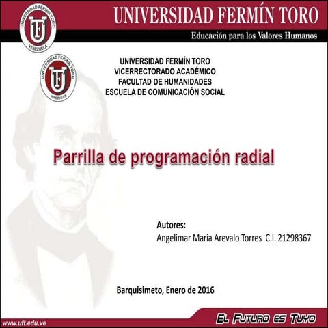 Parrilla programacion radial | PDF