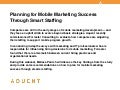 Aquent/AMA Webcast: Planning for Mobile Marketing Success Through Smart Staffing