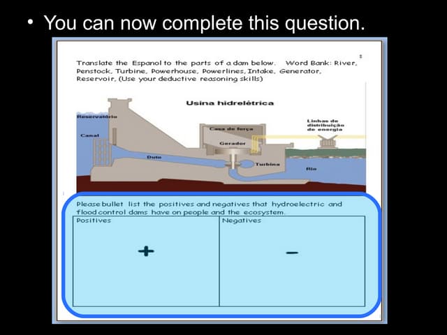 Flooding PowerPoint, Flood, Hydroelectric Dams
