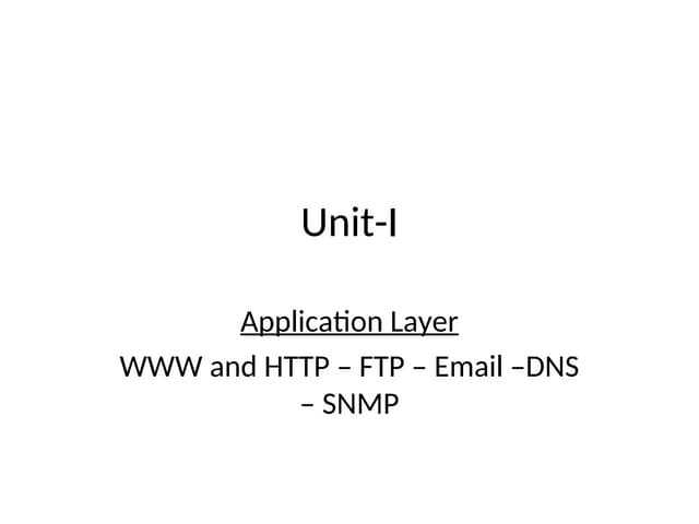 Application layer protocols in CN123.ppt