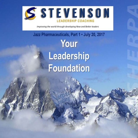 Your Leadership Foundation