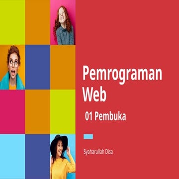 ,materi peresentasi pemrograman web part 1 untuk mahasiswa di seester 3