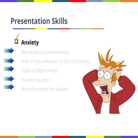 Related to communications skills and presentation