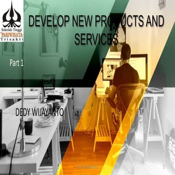 Part 1 new products and services