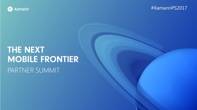 Session 1 - Transformative Opportunities in Mobile and Cloud 