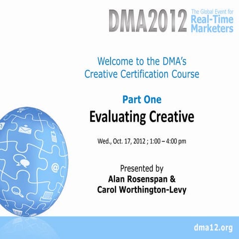 Creative Certification: Evaluating Creative