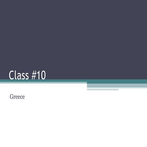 Part 10 athens finance class summer 2010 forum nexus