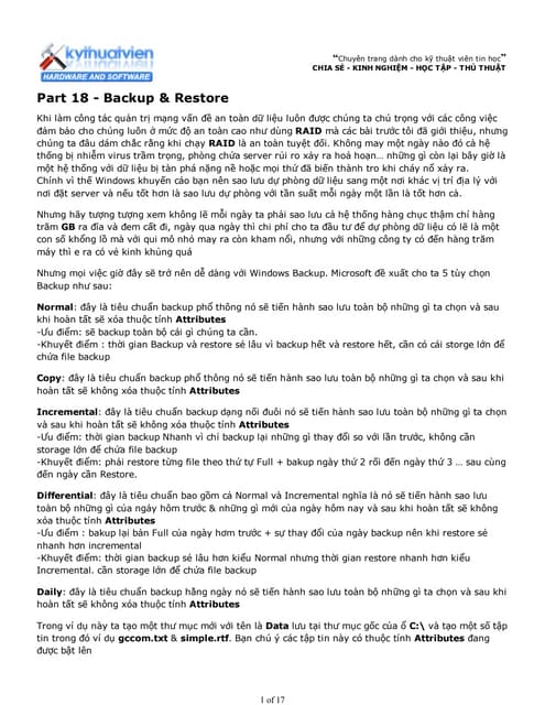 Part 18   backup - restore -www.key4_vip.info