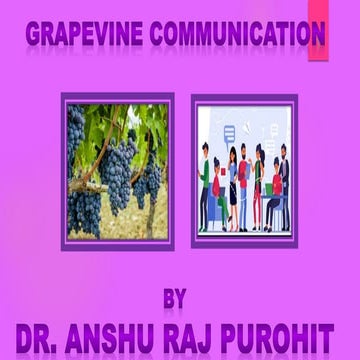 Part 1 grapevine communication