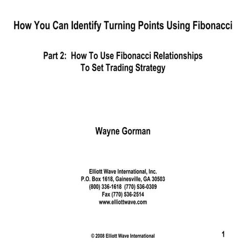 Fibonacci turning Point part 2