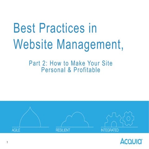 Best Practices in Website Management, Part 2: How to Make Your Site Personal ...