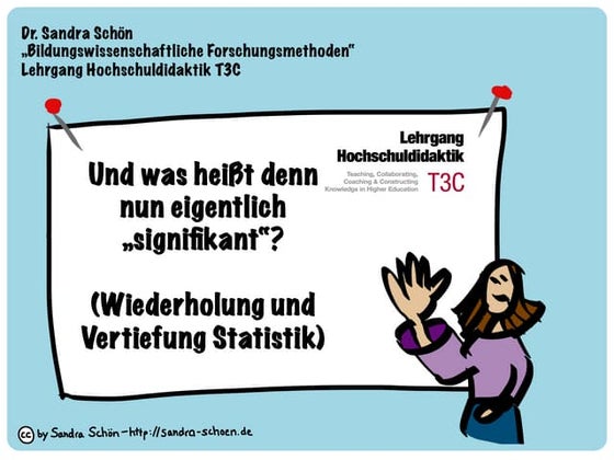 Signifikanz - was heißt das eigentlich? (Wiederholung und Weiterführung Stati...