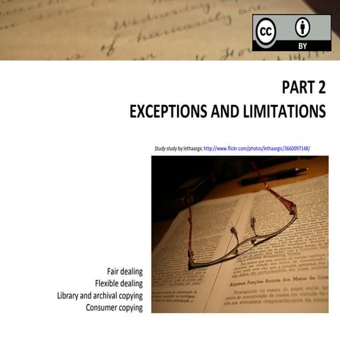 Perth Museums - Part 2 limitations and exceptions