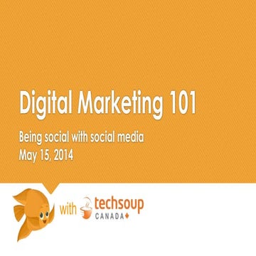 Digital Marketing 101 for Arts Presenters: Being social with social media