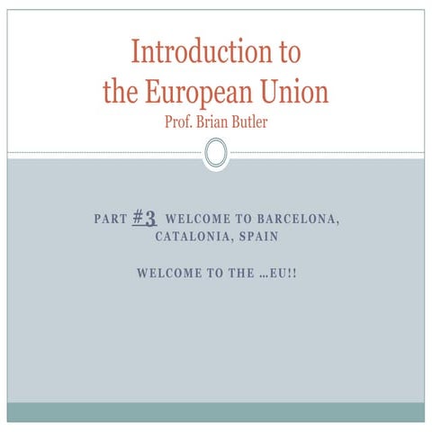 Part 3   spain - eu course - summer 2011