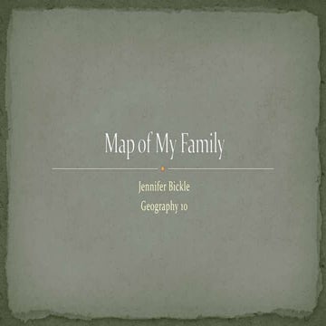 Family map | PPTX