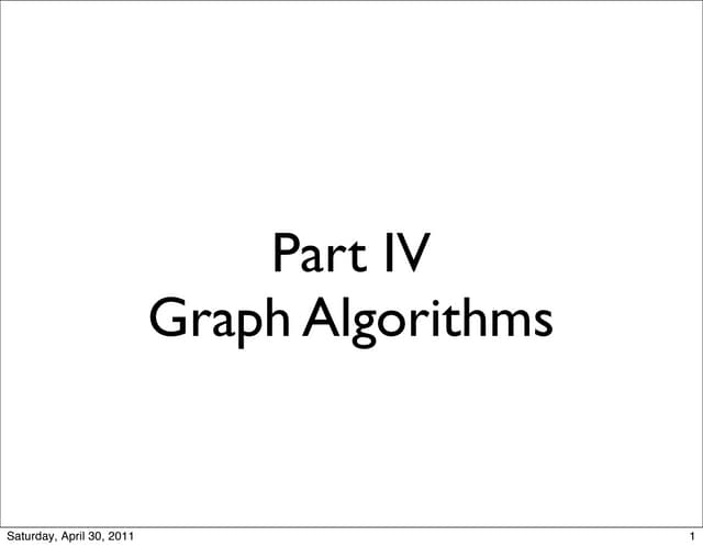 Part4 graph algorithms