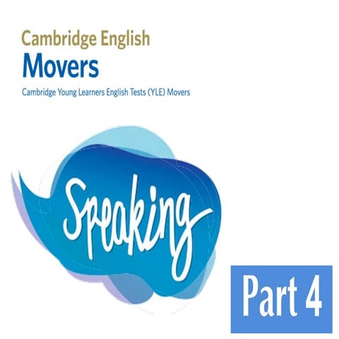 SPEAKING PART 4 | PDF