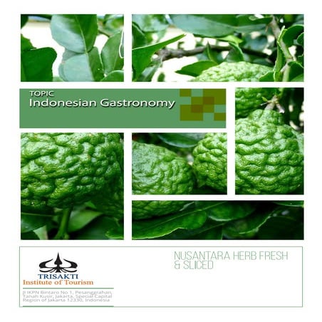 Part 5   6 nusantara herbs fresh and sliced