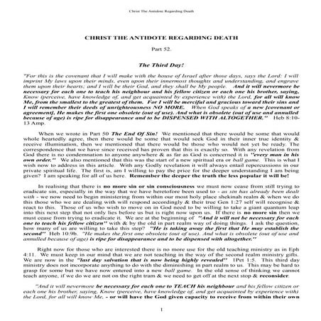 Part 52. The Third Day!    