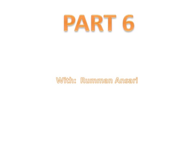 C Programming Language Part 6