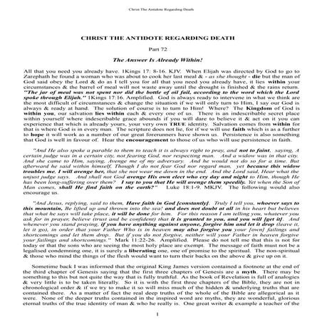 Part 72 The Answer Is Already Within!  