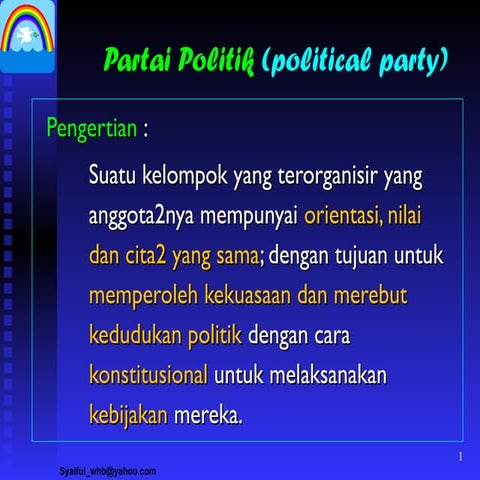 PARTAI DAN SISTEM KEPARTAIAN - Copy.ppt
