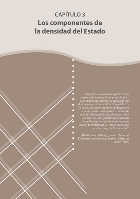 Parte 1: Capítulo 3: Los Componentes de la Densidad del Estado