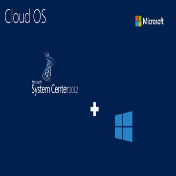 Private Cloud Administration - Cloud OS