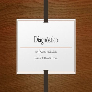 Diagnóstico de Problema