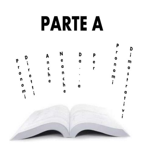 Parte a   pronomi, anche e neanche, preposizioni - cópia