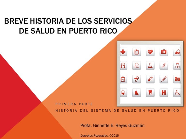 HISTORIA DE LA SALUD EN PUERTO RICO