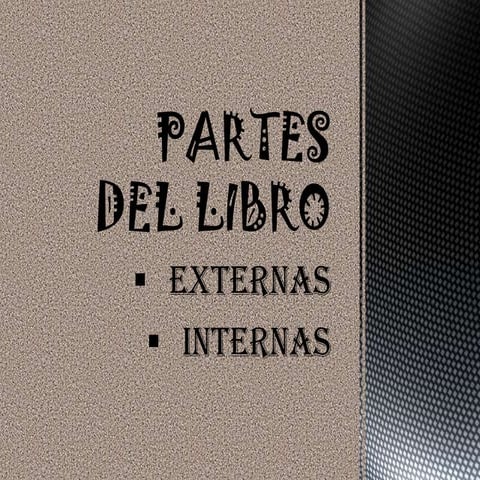 Partes del libro