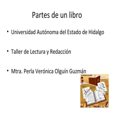 Partes del libro