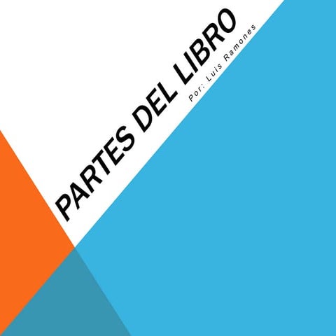 Partes del libro