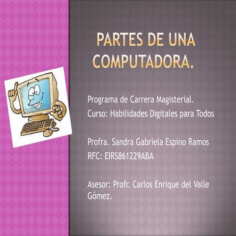 Partes de una computadora hdt