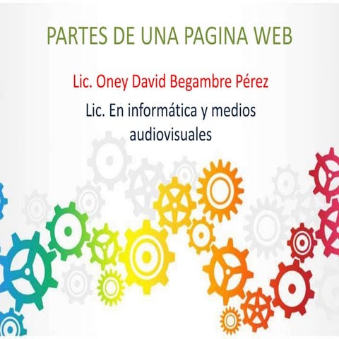 Partes de una pagina web