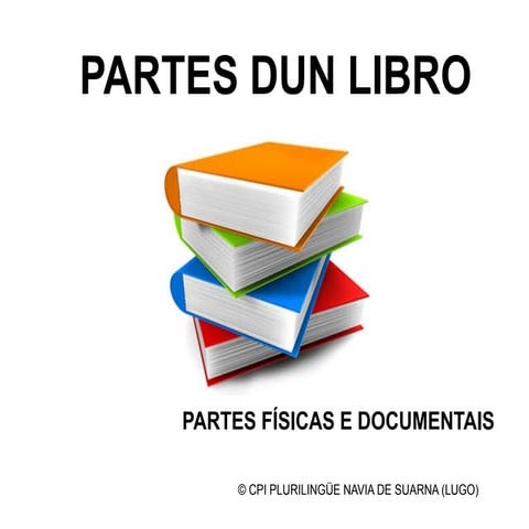 Partes dun libro