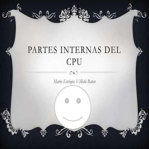 Partes internas del cpu