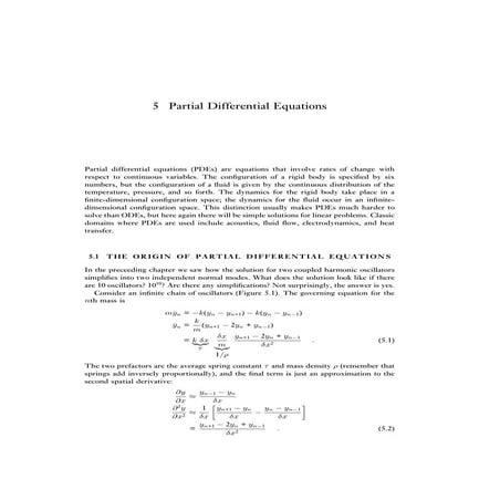 Introduction of Partial Differential Equations | PDF