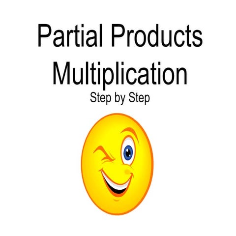 Partial Products