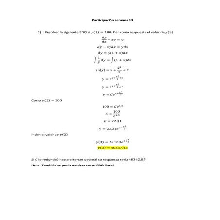 Participación semana 13