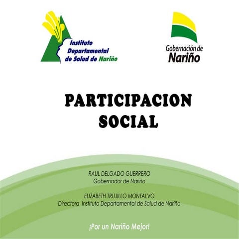 Participación social